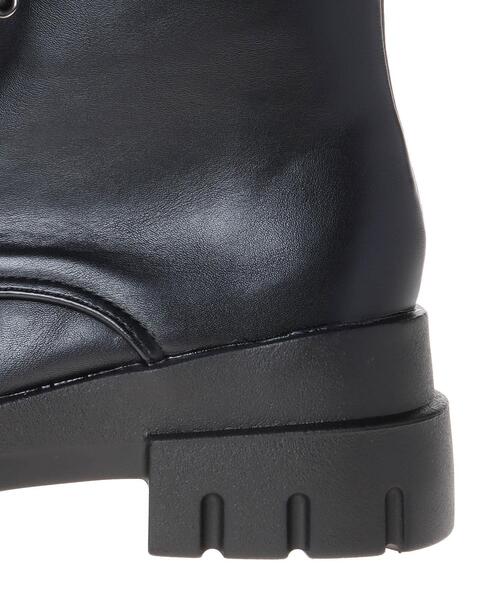 INGNI（イング）の「タンクソールレースUPブーツ（ブーツ・レディース・ブラック・L/M）」の7枚目の写真