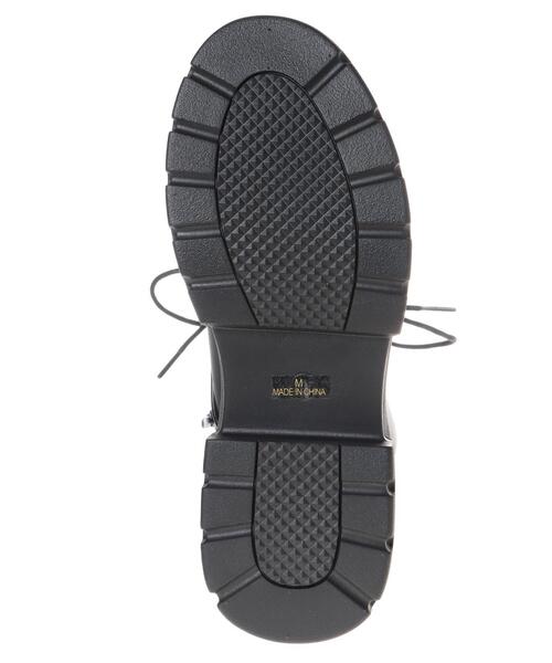 INGNI（イング）の「タンクソールレースUPブーツ（ブーツ・レディース・ブラック・L/M）」の9枚目の写真