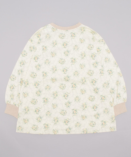 KID BLUE(キッドブルー)の「キッドブルー -裏毛ヴィオレットガーデン -長袖トップス -KRTN578 -kidblue(その他トップス・レディース・ブルー/アイボリー・M)」の3枚目の写真