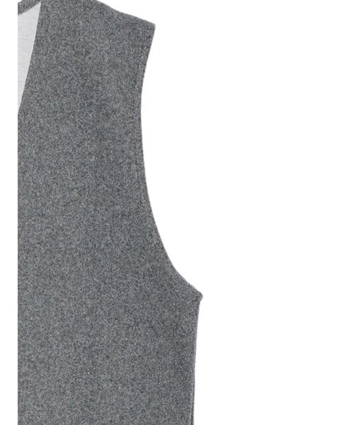 Green　Parks（グリーンパークス）の「圧縮ポンチジャンパースカート（ジャンパースカート・レディース・グレー系その他2/アイボリー/グレー系その他・FREE）」の10枚目の写真