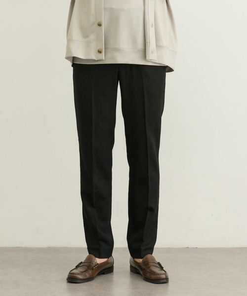 URBAN RESEARCH（アーバンリサーチ）の「ウールフラノSLIMイージースラックス（スラックス・メンズ・グレー系その他/ブラック/ネイビー・MEDIUM/LARGE/SMALL）」の7枚目の写真