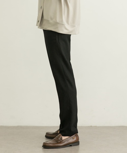 URBAN RESEARCH（アーバンリサーチ）の「ウールフラノSLIMイージースラックス（スラックス・メンズ・グレー系その他/ブラック/ネイビー・MEDIUM/LARGE/SMALL）」の8枚目の写真