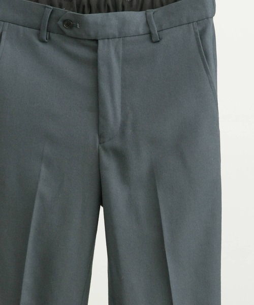 URBAN RESEARCH（アーバンリサーチ）の「ウールフラノSLIMイージースラックス（スラックス・メンズ・グレー系その他/ブラック/ネイビー・MEDIUM/LARGE/SMALL）」の12枚目の写真