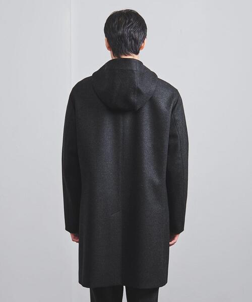 【極美品】ビューティアンドユースユナイテッドアローズ メルトン フード コート UNITED ARROWS（ユナイテッドアローズ）の「メルトン フーデッド