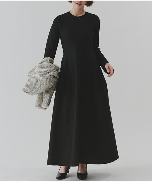 セール】ドッキングボリュームスカートワンピース（ワンピース