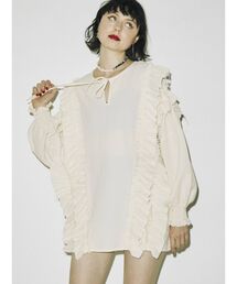 jouetie | ボリュームスリーブ2WAYフリルブラウス(シャツ/ブラウス)