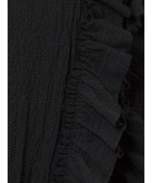 jouetie（ジュエティ）の「ボリュームスリーブ2WAYフリルブラウス（シャツ/ブラウス・レディース・ブラック/レッド/オフホワイト・MEDIUM）」の9枚目の写真