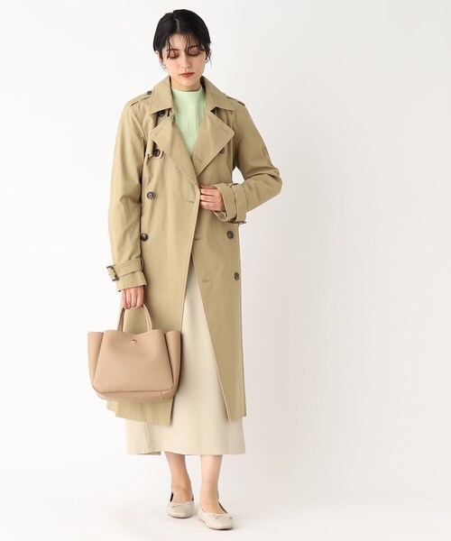 OPAQUE.CLIP(オペークドットクリップ)の「◆4ポケット トートバッグ【軽量/2WAY】(トートバッグ・レディース・ベージュ/ライトグリーン/グレー/ブラック/ブラック系1/グレー系1/ブルー系6・00)」の9枚目の写真