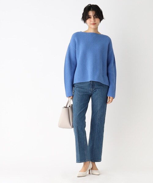 OPAQUE.CLIP(オペークドットクリップ)の「◆4ポケット トートバッグ【軽量/2WAY】(トートバッグ・レディース・ベージュ/ライトグリーン/グレー/ブラック/ブラック系1/グレー系1/ブルー系6・00)」の17枚目の写真