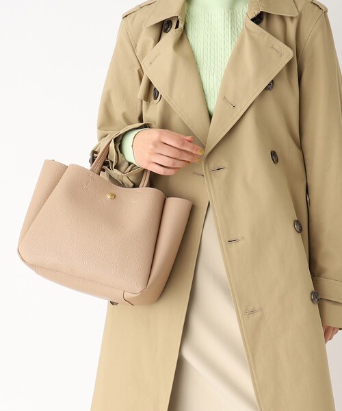 OPAQUE.CLIP(オペークドットクリップ)の「◆4ポケット トートバッグ【軽量/2WAY】(トートバッグ・レディース・ベージュ/ライトグリーン/グレー/ブラック/ブラック系1/グレー系1/ブルー系6・00)」の5枚目の写真