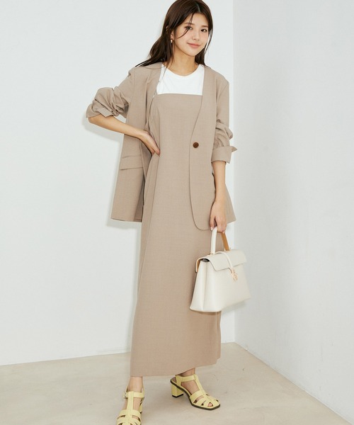 VIS（ビス）の「【軽量】【2WAY】ひねり金具ワンハンドルショルダーバッグ（ハンドバッグ・レディース・ブラック/キナリ/ベージュ・FREE）」の21枚目の写真