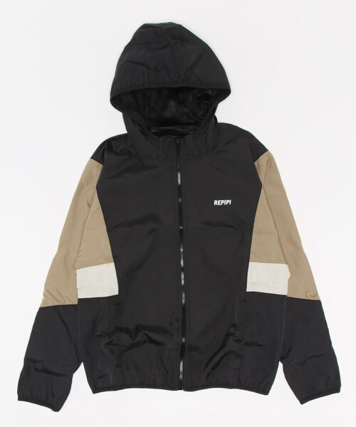 repipi armario（レピピ アルマリオ）の「【repipi armario / レピピアルマリオ】ガールズウィンドブレーカー　ブルゾン　ジャケット　ジップアップパーカー　ダンス（ブルゾン・キッズ・ベージュ/パープル/サックスブルー・140/150/160/170）」の8枚目の写真