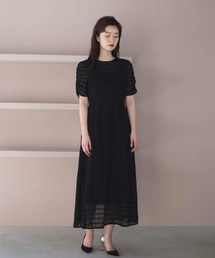 kaene | ドットドビーエプロンドレス(ドレス)