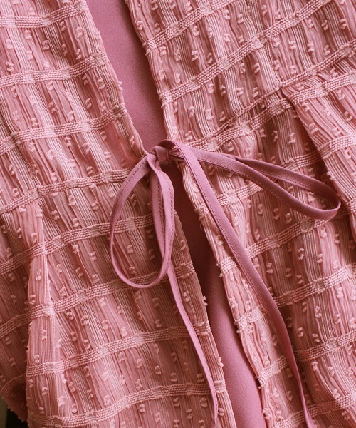 kaene（カエン）の「ドットドビーエプロンドレス（ドレス）」 - WEAR