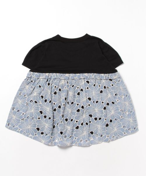 maarook(マルーク)の「カットワークレースチュニック(チュニック・キッズ・ブラック・140cm/150cm/160cm)」の2枚目の写真