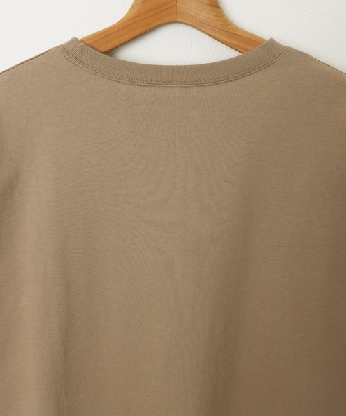 andme(アンドミー)の「無地/ボーダーエンブロイダリーロゴ長袖Tシャツ(Tシャツ/カットソー・レディース・ホワイト×ライム/ホワイト×グレー/ホワイト×レッド/ホワイト×ブルー/チャコールグレー/ベージュ/ブラウン/ベージュ系その他/ホワイト×ブラック/ブルー系その他・S/M)」の19枚目の写真