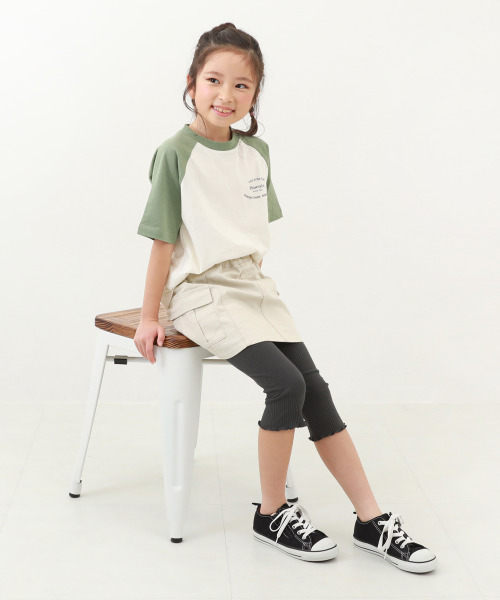 devirock(デビロック)の「7分丈 リブレギンス(レギンス/スパッツ・キッズ・グレー系その他/スミクロ/ライトカーキ/ライトグレー/パープル系その他/ブラック・100cm/110cm/140cm/150cm/160cm/130cm/120cm)」の18枚目の写真