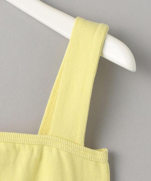 BEAUTY&YOUTH UNITED ARROWS（ビューティーアンドユースユナイテッドアローズ）の「コットンブレンド ベア タンクトップ（タンクトップ・レディース・イエロー/ナチュラル/ホワイト/ブラック/ライム・FREE）」の21枚目の写真