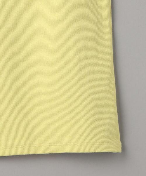 BEAUTY&YOUTH UNITED ARROWS（ビューティーアンドユースユナイテッドアローズ）の「コットンブレンド ベア タンクトップ（タンクトップ・レディース・イエロー/ナチュラル/ホワイト/ブラック/ライム・FREE）」の22枚目の写真