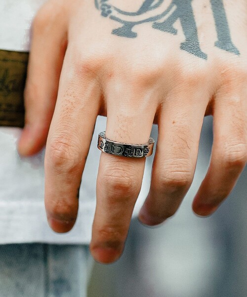 Subciety(サブサエティ)の「BRASS RING-CREST-(リング・メンズ・ゴールド/シルバー・19号/21号/17号)」の19枚目の写真