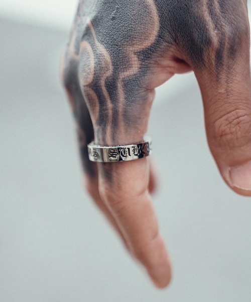 Subciety（サブサエティ）の「BRASS RING-CREST-（リング・メンズ・ゴールド/シルバー・17号/19号/21号）」の6枚目の写真