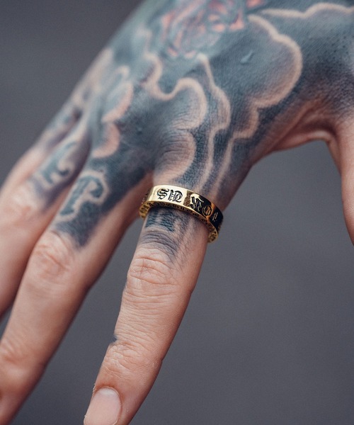 Subciety（サブサエティ）の「BRASS RING-CREST-（リング・メンズ・ゴールド/シルバー・17号/19号/21号）」の9枚目の写真