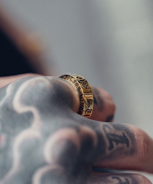 Subciety（サブサエティ）の「BRASS RING-CREST-（リング・メンズ・ゴールド/シルバー・17号/19号/21号）」の13枚目の写真
