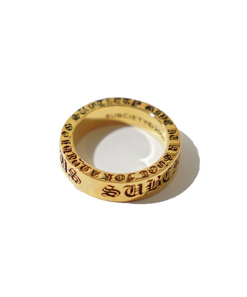 Subciety（サブサエティ）の「BRASS RING-CREST-（リング・メンズ・ゴールド/シルバー・17号/19号/21号）」の15枚目の写真