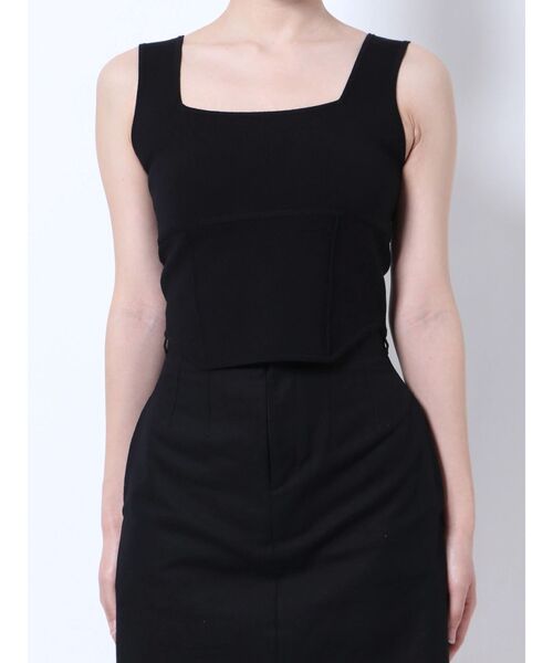 EMODA（エモダ）の「ミニマルフィットニット（ニット/セーター・レディース・ホワイト/グレー/ブラック/ブルー・FREE）」の21枚目の写真