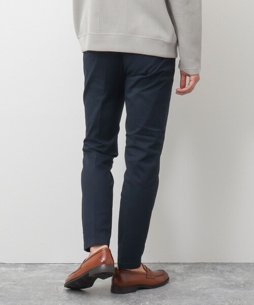 NOLLEY'S goodman(ノーリーズグッドマン)の「コットンツイル スリムフィットパンツ(チノパンツ・メンズ・ネイビー/グレー/ベージュ/オリーブ・L/M/S/XL)」の12枚目の写真