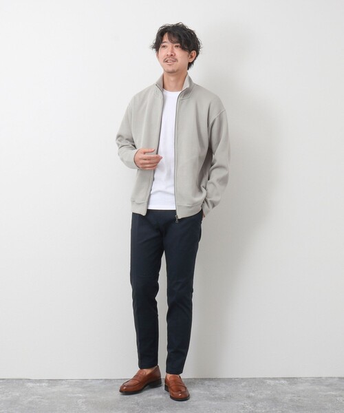 NOLLEY'S goodman(ノーリーズグッドマン)の「コットンツイル スリムフィットパンツ(チノパンツ・メンズ・ネイビー/グレー/ベージュ/オリーブ・L/M/S/XL)」の11枚目の写真