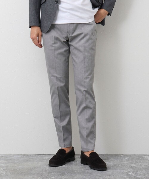 NOLLEY'S goodman(ノーリーズグッドマン)の「コットンツイル スリムフィットパンツ(チノパンツ・メンズ・ネイビー/グレー/ベージュ/オリーブ・L/M/S/XL)」の22枚目の写真