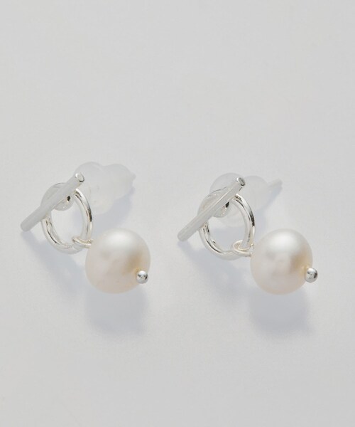 cloenc(クロエンス)の「【December】セラミックピアス/淡水パール(ピアス(両耳用)・レディース・シルバー/ゴールド・00)」の1枚目の写真
