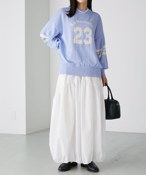 エイココンドウ　デザインスカート　Ｌ　アシンメトリー　バルーン 未使用【Ｅ2】 エイココンドウ デザインスカート L アシンメトリー バルーン