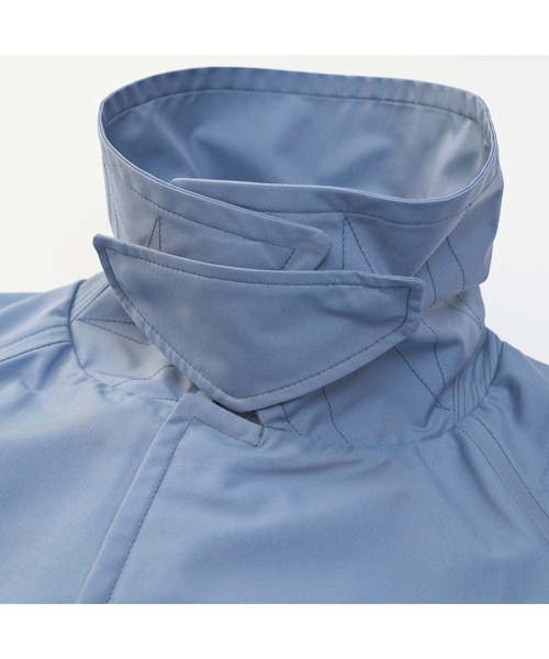 VICTIM（ヴィクティム）の「VICTIM ヴィクティム / BIG CORCH JACKET ボンディングビッグシルエットコーチジャケット / VTM-23-J-013（その他アウター・メンズ・グレー系その他/ブラック/サックスブルー・MEDIUM/LARGE）」の9枚目の写真