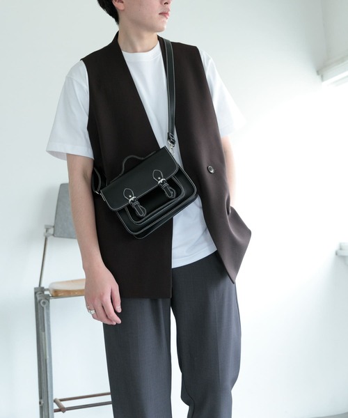 SENSE OF PLACE by URBAN RESEARCH（センスオブプレイスバイアーバンリサーチ）の「ダブルテーラードベスト（ベスト・メンズ・ブラウン/ブラック・MEDIUM/LARGE）」の17枚目の写真