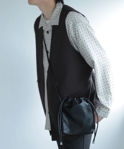 SENSE OF PLACE by URBAN RESEARCH（センスオブプレイスバイアーバンリサーチ）の「ダブルテーラードベスト（ベスト・メンズ・ブラウン/ブラック・MEDIUM/LARGE）」の21枚目の写真