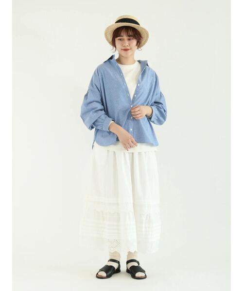 Samansa Mos2（サマンサ モスモス）の「アンクルストラップクロスサンダル（サンダル・レディース・ブラック/ブラウン・LARGE/MEDIUM）」の14枚目の写真