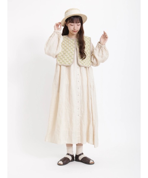 Samansa Mos2（サマンサ モスモス）の「アンクルストラップクロスサンダル（サンダル・レディース・ブラック/ブラウン・LARGE/MEDIUM）」の5枚目の写真