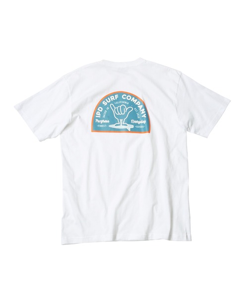IPD(アイピーディー)の「【IPD】SHAKA EVERYDAY S/S(Tシャツ/カットソー・メンズ・ブラック/サンドベージュ/ブルー/ホワイト・LARGE/X-LARGE/MEDIUM)」の2枚目の写真