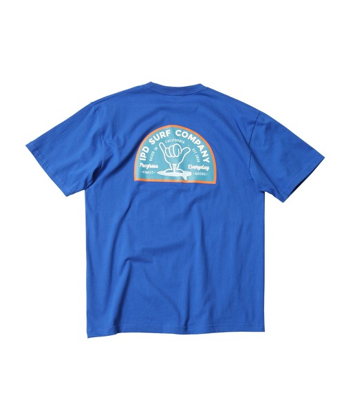 IPD(アイピーディー)の「【IPD】SHAKA EVERYDAY S/S(Tシャツ/カットソー・メンズ・ブラック/サンドベージュ/ブルー/ホワイト・LARGE/X-LARGE/MEDIUM)」の1枚目の写真