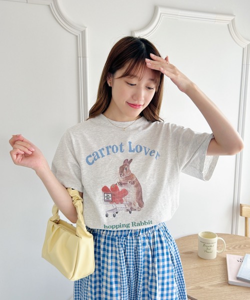 GUCCI ミケーレ　うさぎ バニー　カットソー　Tシャツ gucci （グッチ）兎年限定 プリント Tシャツ 23fw | 日本人対応