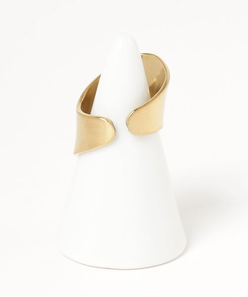 SETUP7（セットアップセブン）の「【SETUP7】ステンレスリング HKO（リング・レディース・ゴールド・14/10）」の2枚目の写真