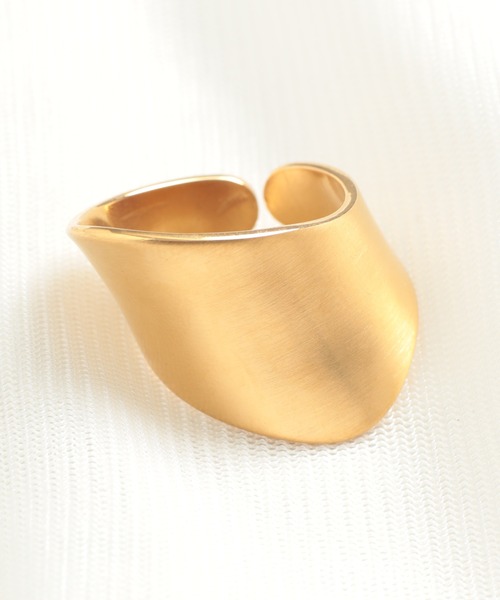 SETUP7（セットアップセブン）の「【SETUP7】ステンレスリング HKO（リング・レディース・ゴールド・14/10）」の4枚目の写真