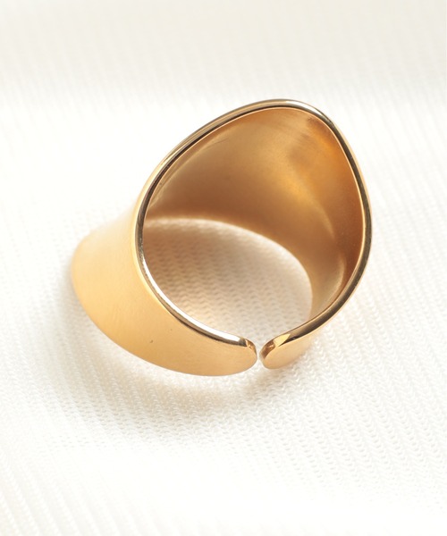 SETUP7（セットアップセブン）の「【SETUP7】ステンレスリング HKO（リング・レディース・ゴールド・14/10）」の6枚目の写真