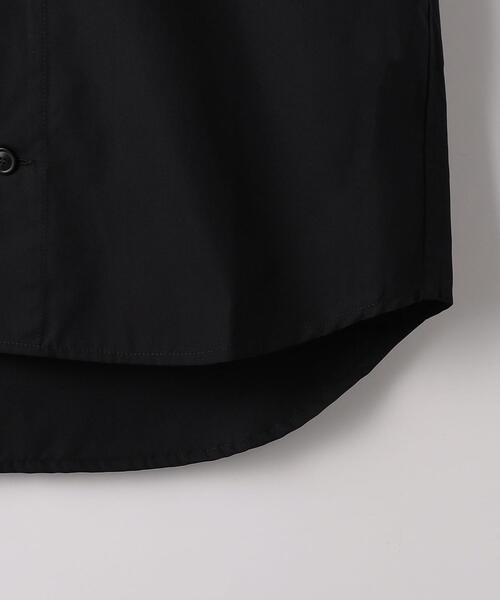 lownn（ローン）の「＜LOWNN＞ COLLARLESS SHORT SLEEVE SHIRT/シャツ（シャツ/ブラウス・メンズ・ホワイト/ブラック・44/46）」の9枚目の写真