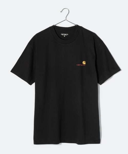 Carhartt WIP(カーハートダブリューアイピー)の「CARHARTT WIP S/S AMERICAN SCRIPT T-SHIRTS カーハート ワークインプログレス アメリカンスクリプト 半袖Tシャツ(Tシャツ/カットソー・メンズ・ブラック/オフホワイト/ホワイト・LARGE/MEDIUM/X-LARGE/SMALL/X-SMALL)」の3枚目の写真