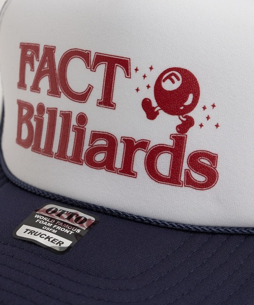 WHO'S WHO gallery（フーズフーギャラリー）の「COOPER FACT ビリヤードメッシュキャップ（キャップ・メンズ・ブラック/ネイビー/ブラウン・FREE）」の7枚目の写真