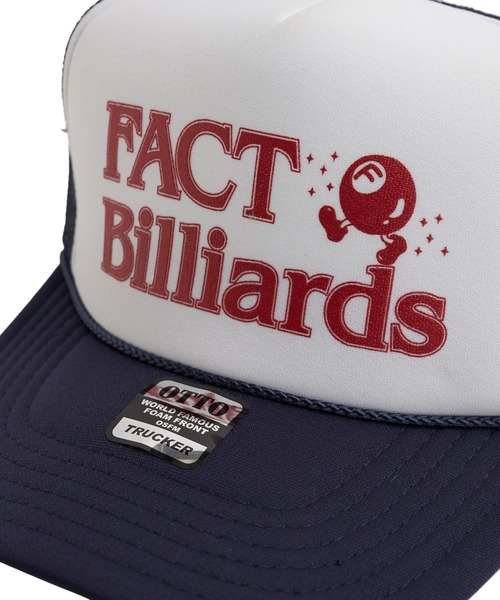 WHO'S WHO gallery（フーズフーギャラリー）の「COOPER FACT ビリヤードメッシュキャップ（キャップ・メンズ・ブラック/ネイビー/ブラウン・FREE）」の8枚目の写真