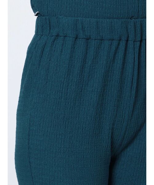 MURUA(ムルーア)の「シャーリングフレアパンツ(その他パンツ・レディース・ブラック/ブルー・FREE)」の10枚目の写真